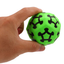 Elastischer Ball Grün 68mm Eltern-Kind-Spielzeug