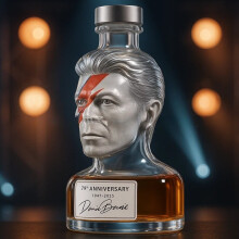 (T4) MichaelMyers Whisky-Flasche zum 47. Jahrestag, 1978–2025, Whiskey-Dekanter, Horrorfilm, periphere Likör-Alkohol-Aufbewahrung, B