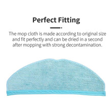 30 Pcs Mop Cloth Pads for Conga 8090 Ultra / 9090 Robot Vacuum Cleaner Rag Microfiber Cleaner Rags Vacuum Cleaner Parts