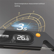 Stainless Steel BBQ Food Meat Digital Thermometer Instant Reading Kitchen Cooking Digital Meat Thermometer Black