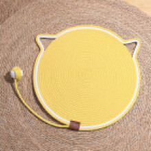 (Yellow, 50cm) With Pet Cushion Washable Cotton Rope And Multisize Options For Indoor Cats