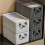 Beige Stripes Folding Metal Frame Clothes Storage Box Large Capacity Pants Storage Box 1