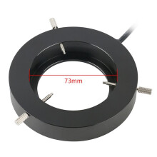 144pcs LED Ring Light Adjustable 4 Zones Control for Industry Solder Digital Camera Trinocular Microscope EU