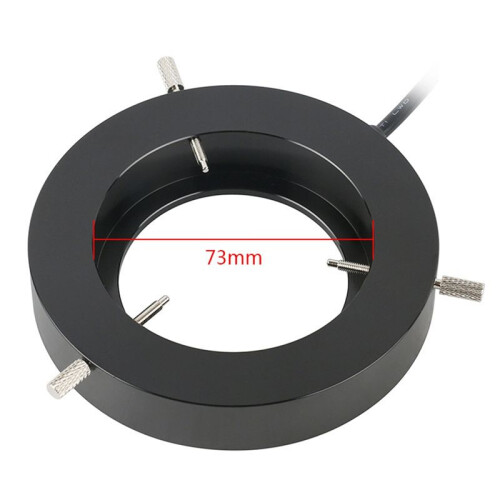 144pcs LED Ring Light Adjustable 4 Zones Control  for Industry Solder Digital Camera Trinocular Microscope EU