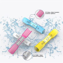 350PCS Heat Shrink Butt Connectors, Marine Grade Waterproof Wire Connectors Kit,Crimp Connectors for Vehicle, Boat Truck