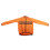 WOSAWE Protection Jacket Fahrrad L Orange 17