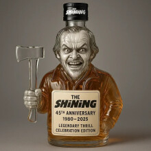 (T1) MichaelMyers Whisky-Flasche zum 47. Jahrestag, 1978–2025, Whiskey-Dekanter, Horrorfilm, periphere Likör-Alkohol-Aufbewahrung, B