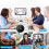 USB Conference Microphone with Speaker,Laptop Omnidirectional Computer Mic ,for Zoom Meetings,VoIP Call 6