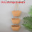 (Coffee ,23x11cm)Rustic Wall Hanging Storage Organizer With Three Layers For Dorms And Bedrooms 1