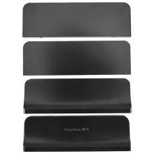 2X Vaydeer Soporte para Laptop Soporte Vertical para Computadora Soporte Escritorio Vertical Rack Almacenamiento Escritorio Que Ahorra Espacio Soporte