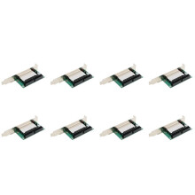 8X 40-Pin Cf Compact Flash Card to 3.5 Ide Converter Adapter Pci Bracket Back Panel