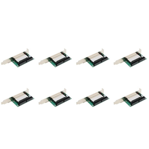 8X 40-Pin Cf Compact Flash Card to 3.5 Ide Converter Adapter Pci Bracket Back Panel