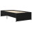 VidaXL vidaXL Bed Frame Black Oak 80 x 200 cm Engineered Wood 4