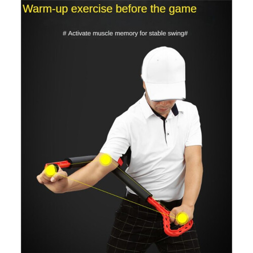 PGM  Rotary Swing Practicer Corrects Wrong Swing Indoor Swing Plane Motion Corrector Improves Swing Speed Corrects Posture