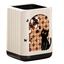 Cartoon Household Trash Can Kitchen High-Value Trash Can Living Room Large Capacity Bedroom Pulley Trash Can B