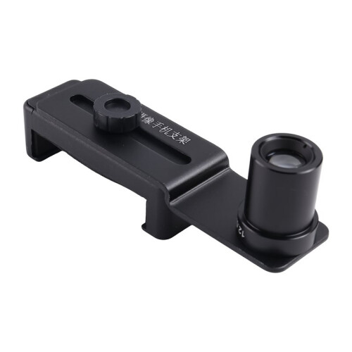 Metal Mobile Phone Holder Biological Microscope Mount Bracket Adapter with Eyepiece for Telescope Stereo Microscope
