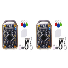 2X RFID Chip Reader Chameleon Ultra Card Emulator NFC Duplicator ID IC Card Decode+6XUID Keychain/Card