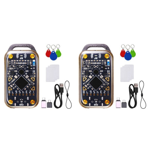 2X RFID  Chip Reader Chameleon Ultra  Card Emulator NFC Duplicator ID IC Card Decode+6XUID Keychain/Card