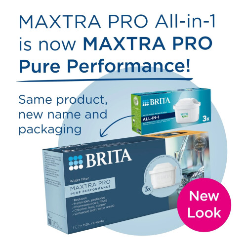 BRITA BRITA MAXTRA PRO Pure Performance Water Filter Cartridge  All-In-1   4 Pack 2