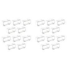 20Pcs Clear Acrylic Display Case for Car Mold, Wheels Car Model Display Case Scale Wheel Display Case A