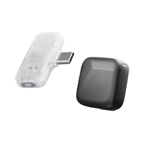 For  Mic  Mobile Version Compact Wireless Lavalier Microphone,Noise Reduction, Low Latency, Long Battery Life