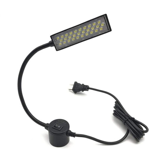 4X 30 LED Sewing Machine Light Sewing Lighting for Workbench Lathe Drill Press Flexible Gooseneck Arm Work Lamp US Plug 2