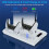 Game Controller Charging Station for PS5 / PS5 Slim Stand, with 3 Level Cooling Fan,Cooling Station for PS5 Game Console 3