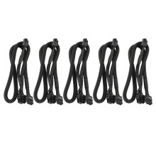 5X Cable de Fuente de Alimentación PCIE VGA de 8 Pines Una Doble 8 Pines Y 6 Pines para EVGA Supernova G2 G3 G5 P2 T2 GS G+ 650 750 850 1000