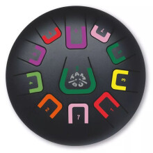 Tambú - Tongue Drum 11 notes noir - JUEGACONMIGO