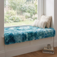 (TEAL- TYE DYE, 80X150 CM) Extra Large Rugs Fluffy Shaggy Living Room Rug