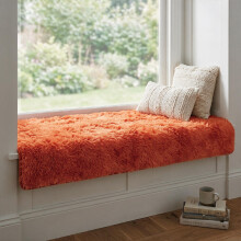 (ORANGE, 80X150 CM) Extra Large Rugs Fluffy Shaggy Living Room Rug