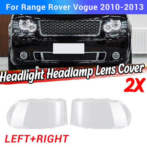 Left Side for  - 2010-2013 Headlight Lens Cover  Light Lamp Lamp Shade Front Light Shell 1
