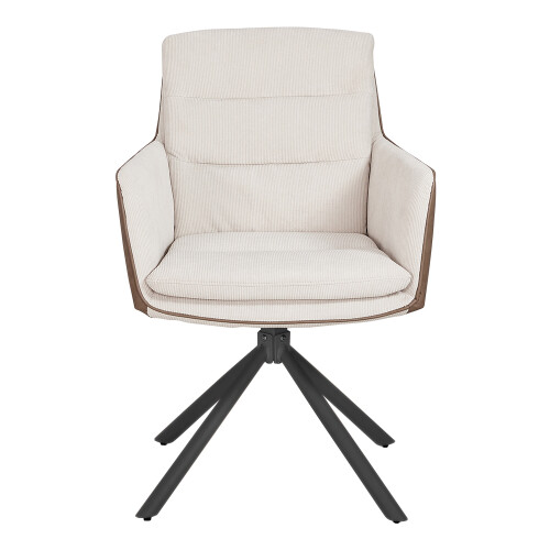 Living And Home Modern Office Chair Accent Chair with Metal Base 2