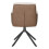 Living And Home Modern Office Chair Accent Chair with Metal Base 5