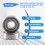 10Pcs Router Bits Top Mounted  Bearings Guide for Router Bit Bearing Repairing Replacement Accessory Kit 2