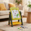 Living And Home Double-Sided Magnetic Drawing Board Easel for Kids 1