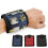 (Blue)Magnetic Wristband With Magnetic Snaps And Adjustable Strap For Home Tool Management 5