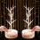 Branch Jewelry Rack with Rotatable Base and Storage Box Tree Tower Rack Hanging Organizer, 4
