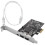 PCI Express X1 PCI-E FireWire 1394A IEEE1394 Controller Card 3 Port for Desktop 4