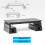 Monitor Increases Elevated USB Expansion and Folding Computer Desktop Storage Desktop Increase Base Bracket Organizer 6