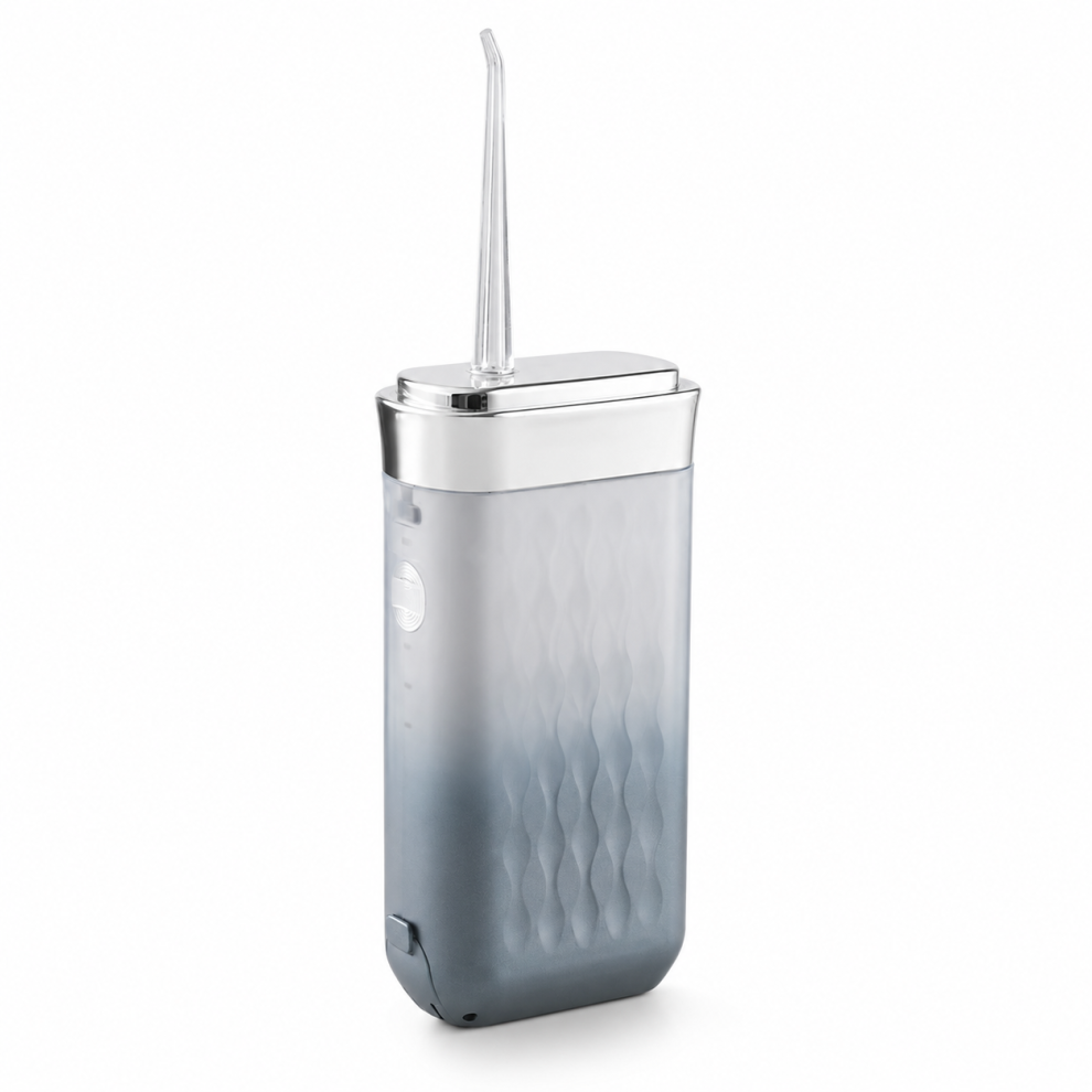 Cordless Water Flosser Oral Irrigator With 3 Modes 4 Jet Tips IPX7 Waterproof Travel Teeth Cleaner Braces Implants