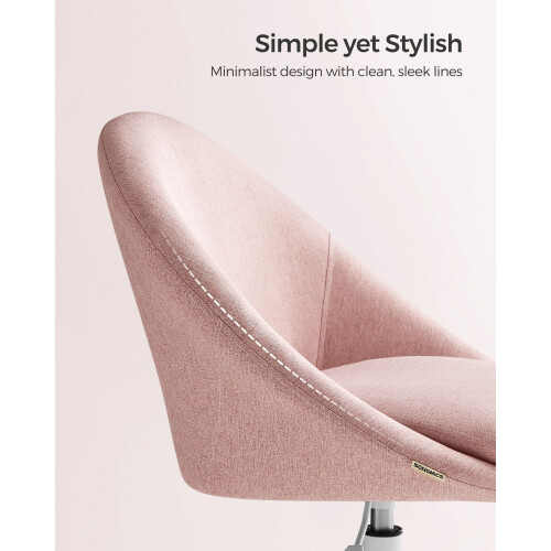 Swivel Office Chair - Foam Padding - Adjustable Height - Ideal for Home Office and Study 2