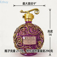 One Piece 30-jähriges Jubiläum, neue Whiskykaraffe aus Borosilikatglas in Sammlerqualität, dekorative Weinkaraffe
