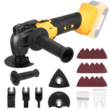 Cordless Oscillating Multi Tool for Dewalt 18V 20V Battery, 6 Variable Speed Brushless-Motor Tool