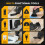 Cordless Oscillating Multi Tool for Dewalt 18V 20V Battery, 6 Variable Speed Brushless-Motor Tool 8