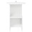 VidaXL vidaXL Side Table White Ø 39.5 x 55 cm Engineered Wood 3