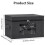 Wine Glass Storage Box with Lid, Hard Shell Stemware Storage Container with 12 Dividers, Glassware Packing Box 7