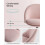 Swivel Office Chair - Foam Padding - Adjustable Height - Ideal for Home Office and Study 4