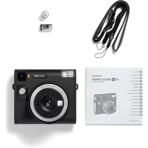 Fujifilm Fujifilm Instax Square SQ40 Instant Camera, Black 2