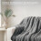 Gr8 Home Grey Heated Blanket 160x130cm Washable Throw 2